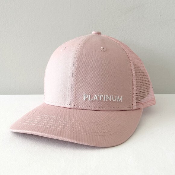 New! BOTTLEROCK Music Festival Platinum Cap Pink Mesh Hat Snapback 2025 Napa CA - Picture 2 of 7